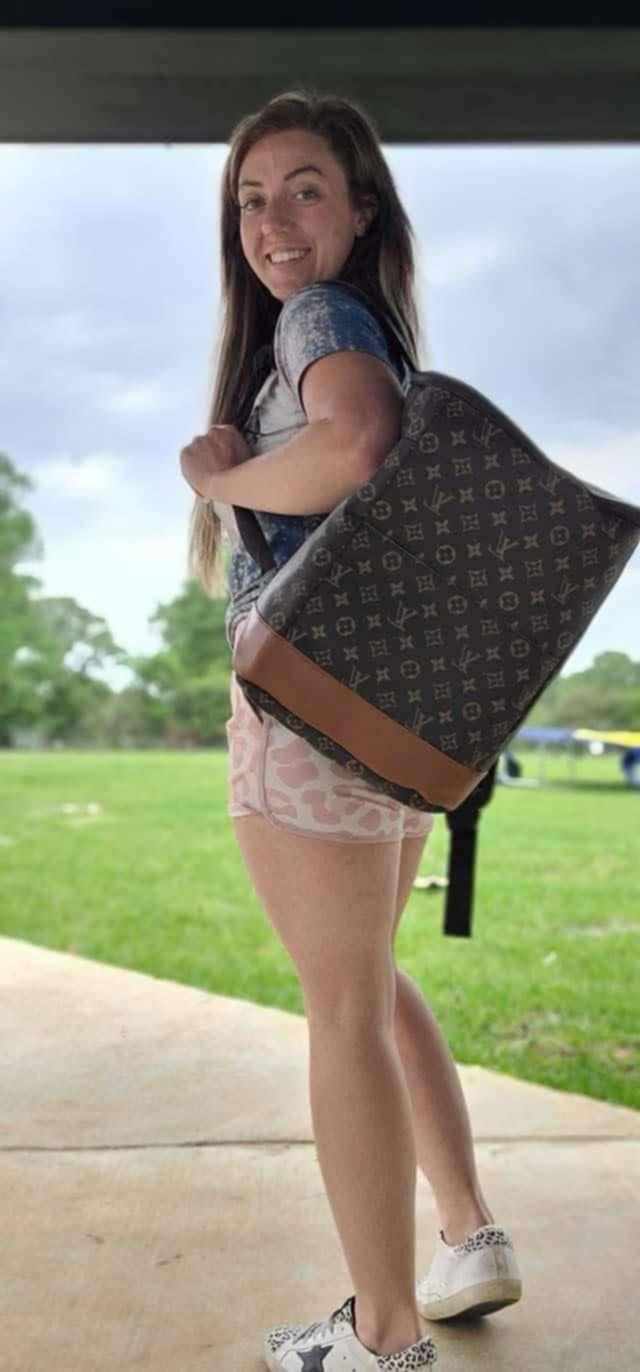L Boujee Mono Cooler Backpack