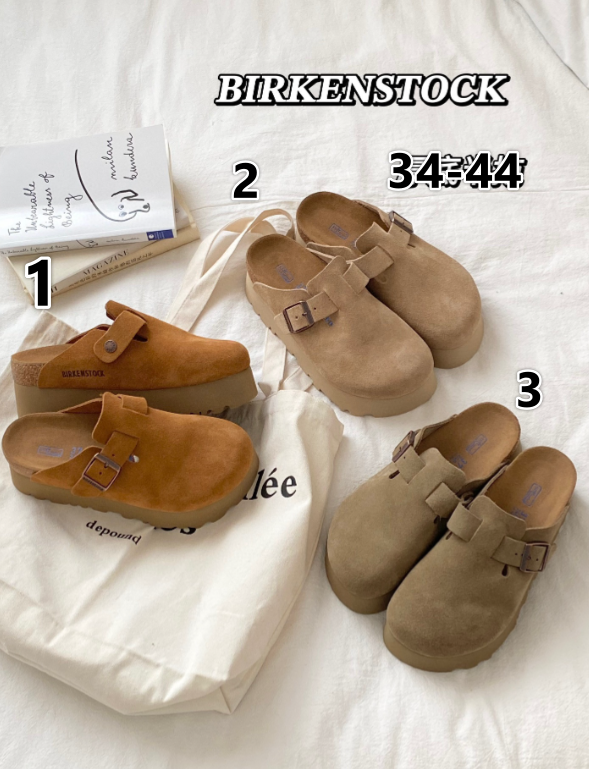 B-irk Platform Clogs