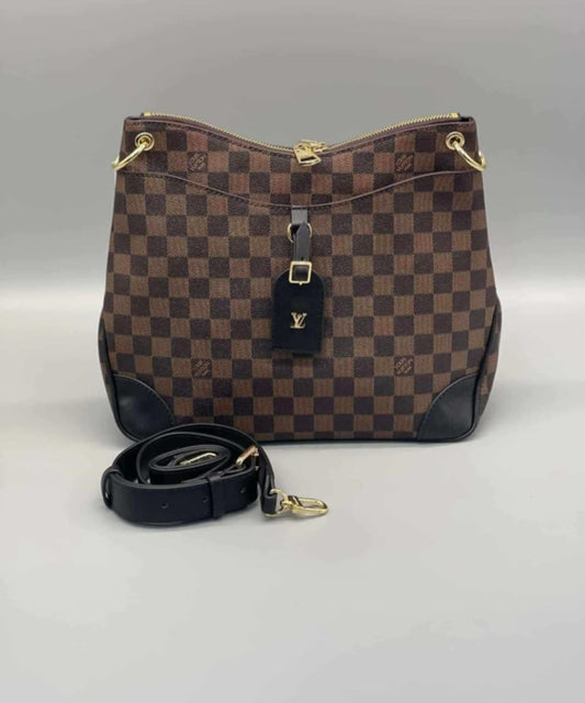 Brown Check Bag