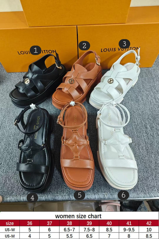 L Strap Summer Sandals