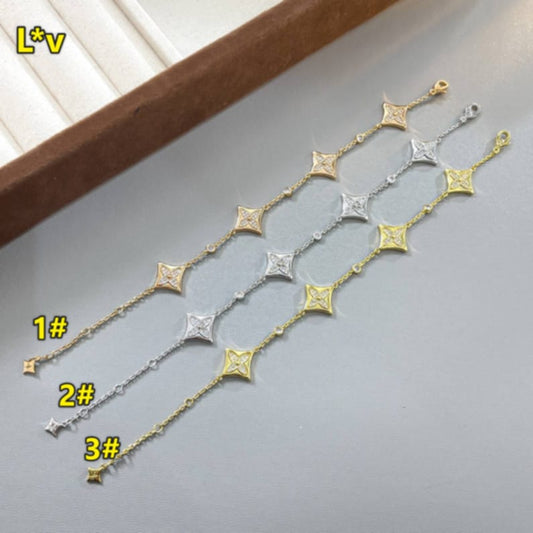 L Flower Bracelets 2