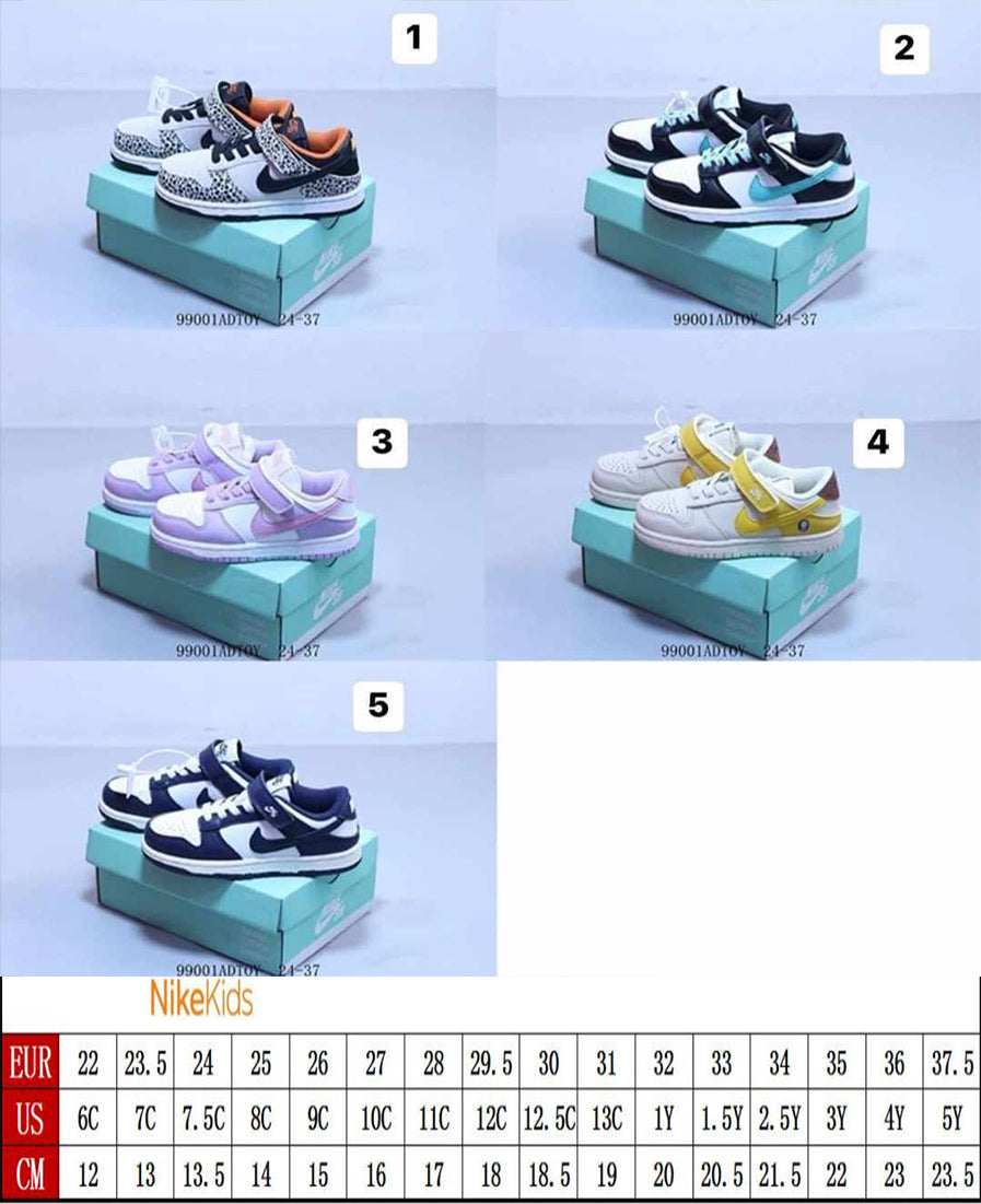 NKE Kids Shoes 1-5