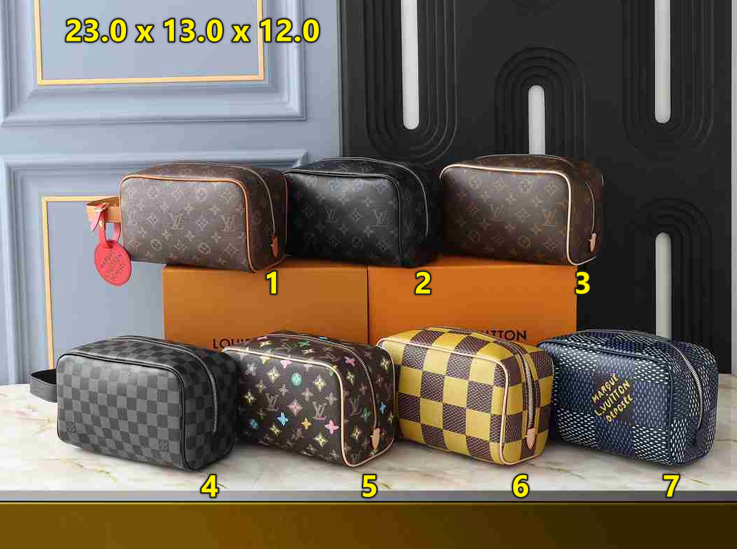 L Cosmetic bags 1-7