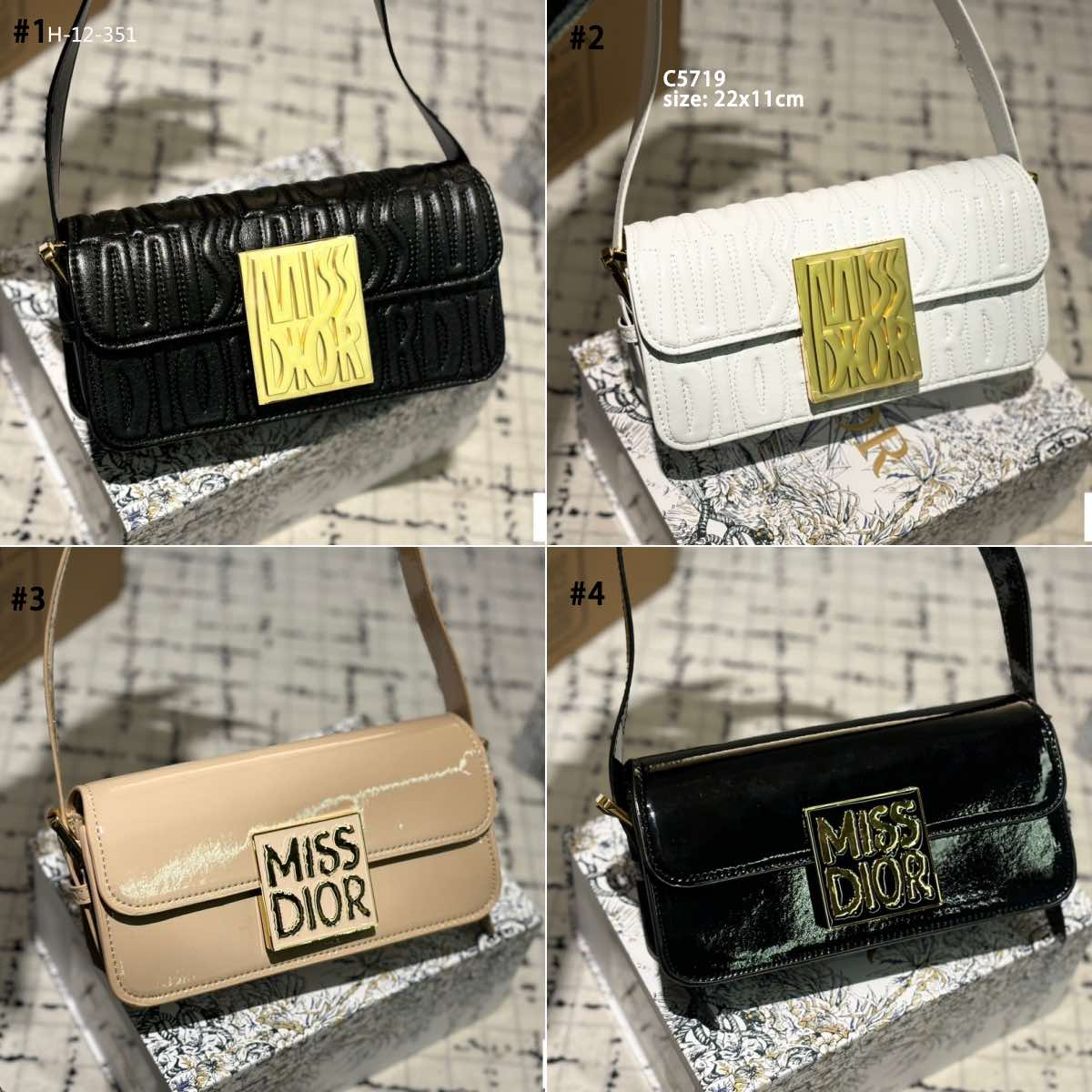 Miss D Shoulder Bags