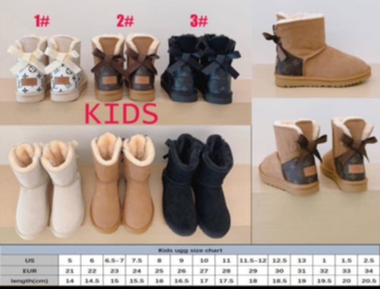 Boujee Bow Kids Boots