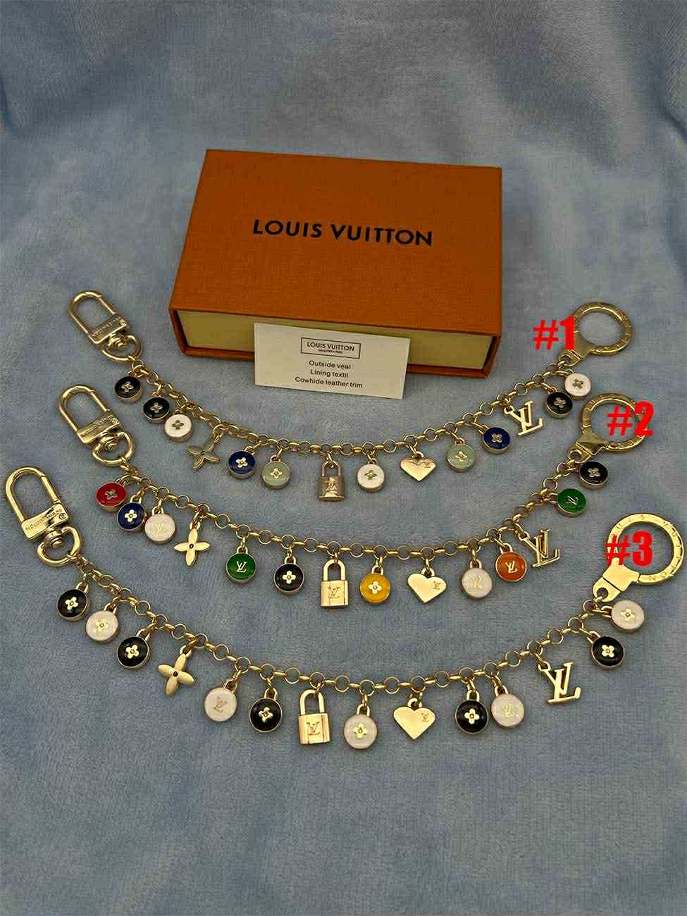 L Keychains & Bag Charms New*12