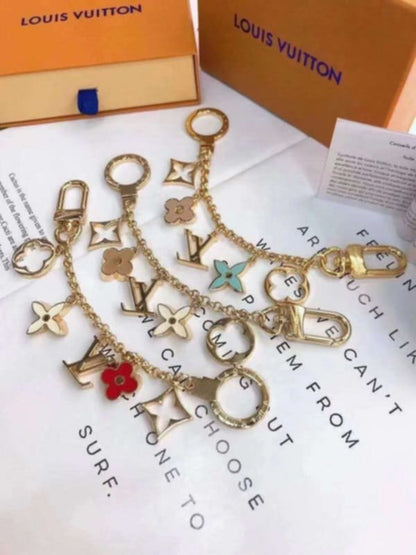 L Charm Keychains ABC