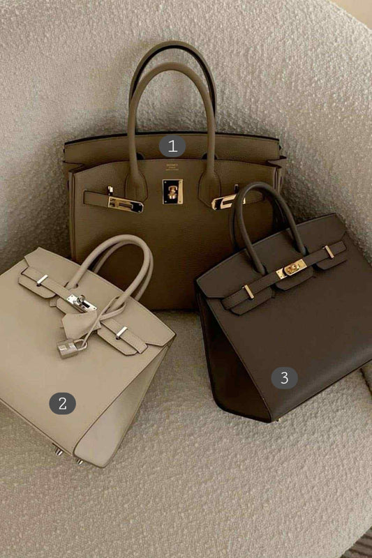 H Birk Bags Neutrals