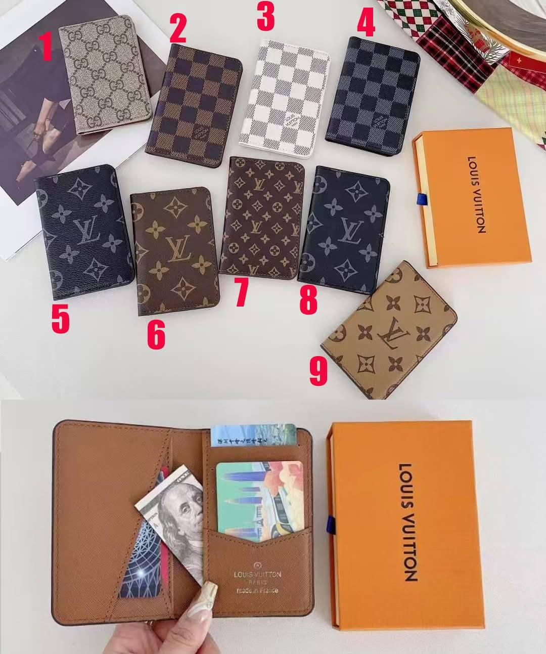 L Fold Card Holder Wallet 1-9