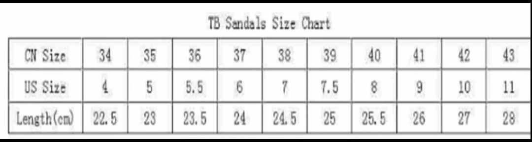 Tory Sandals #6 Colors 1-10