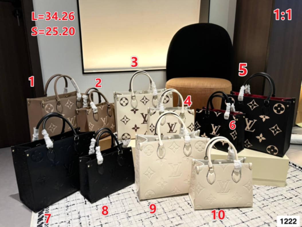 LV On The Go Bags S/M/L