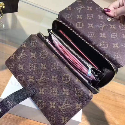 L Mono 3 Fold Wallet