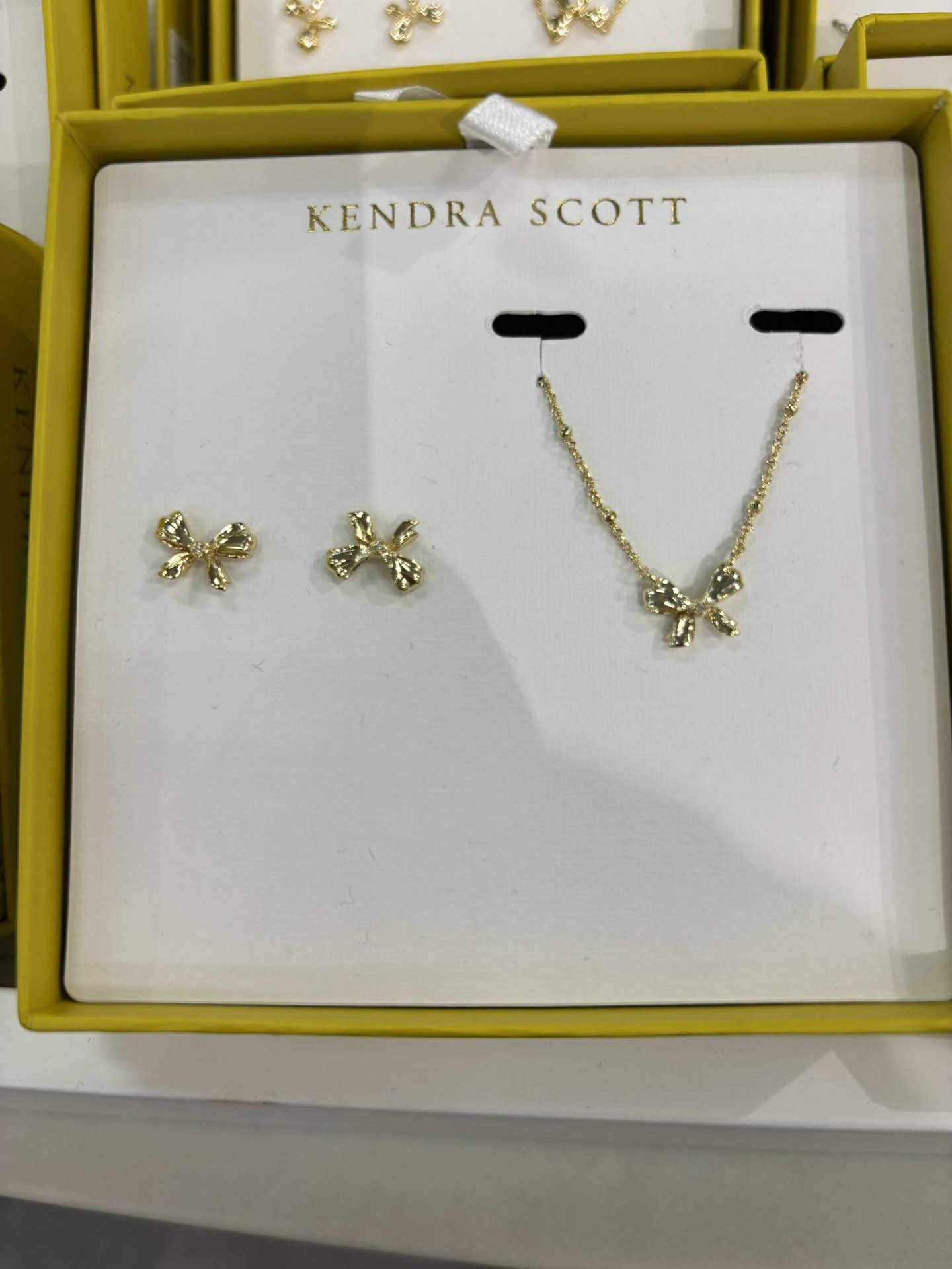 K-S Bow Jewelry Set