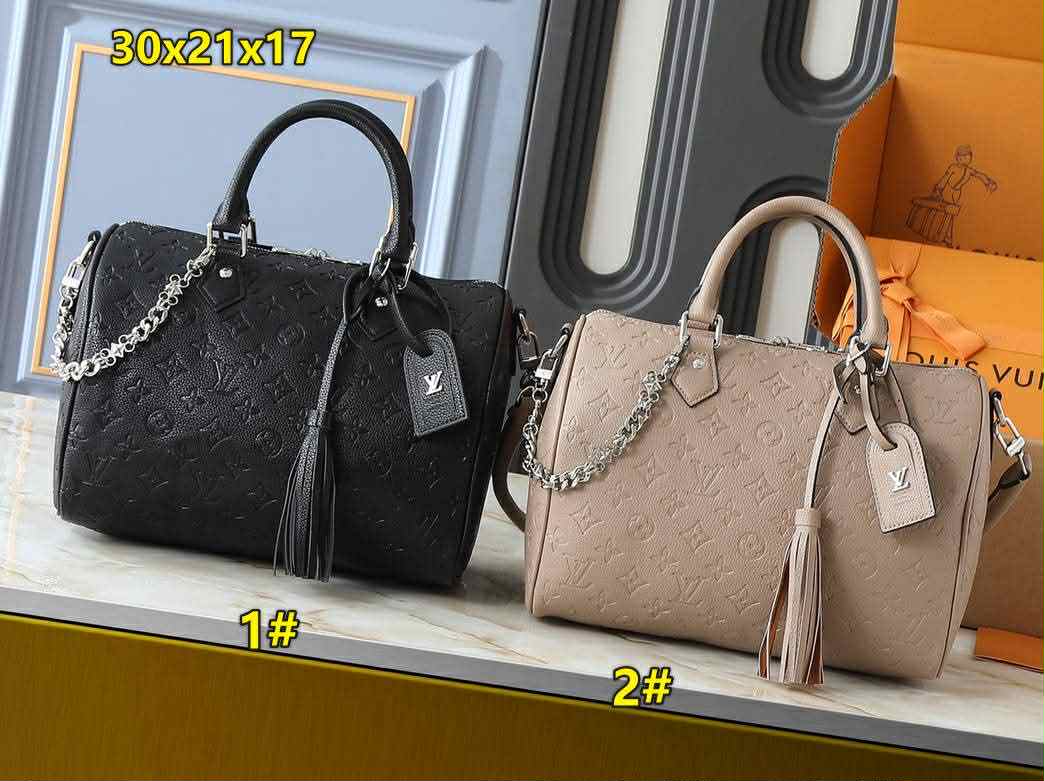 L Bags Black/Beige