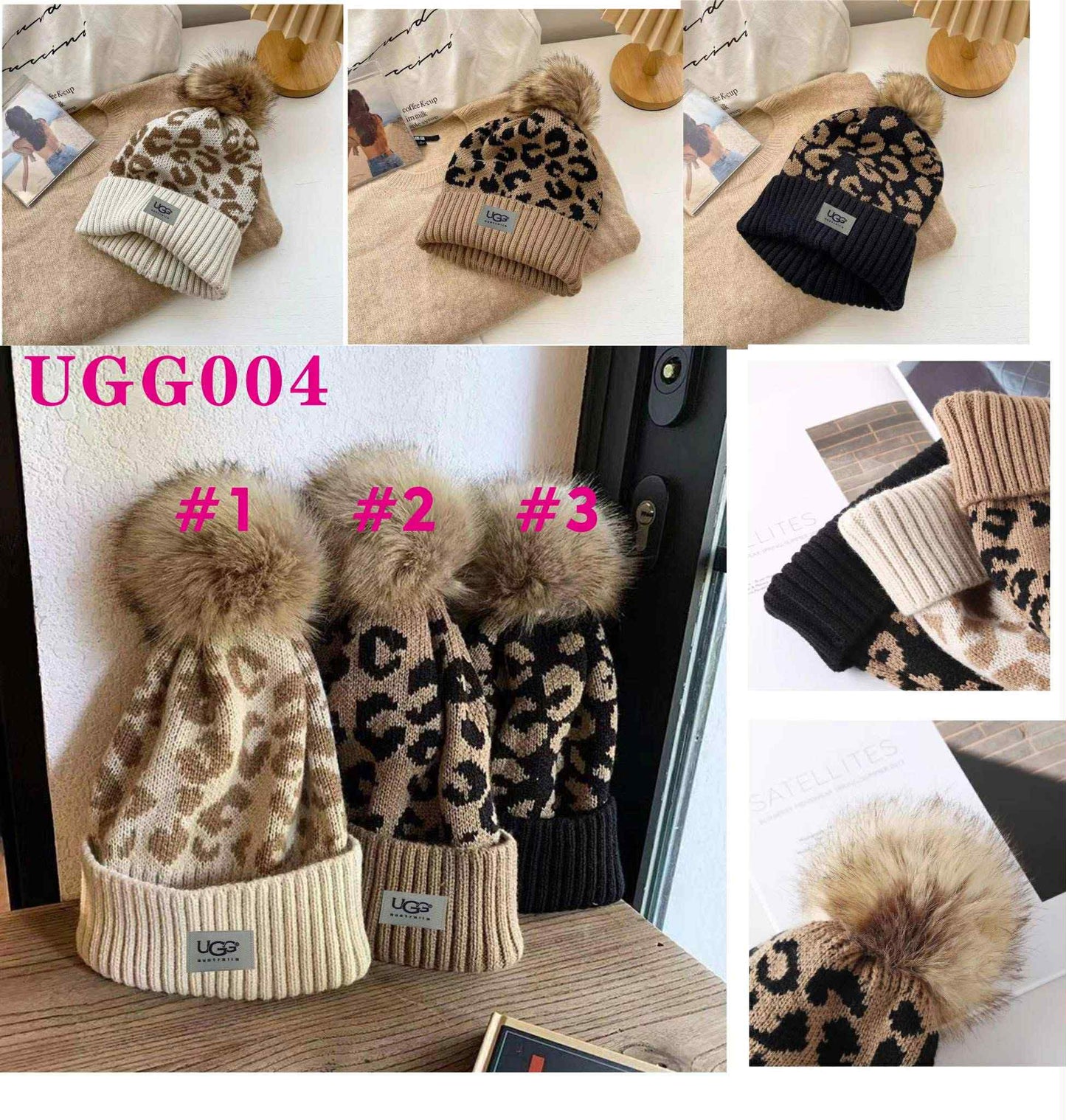 U Hats Leopard