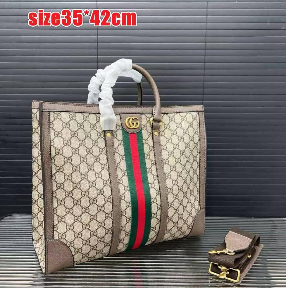 G*G Mono/Stripe Tote