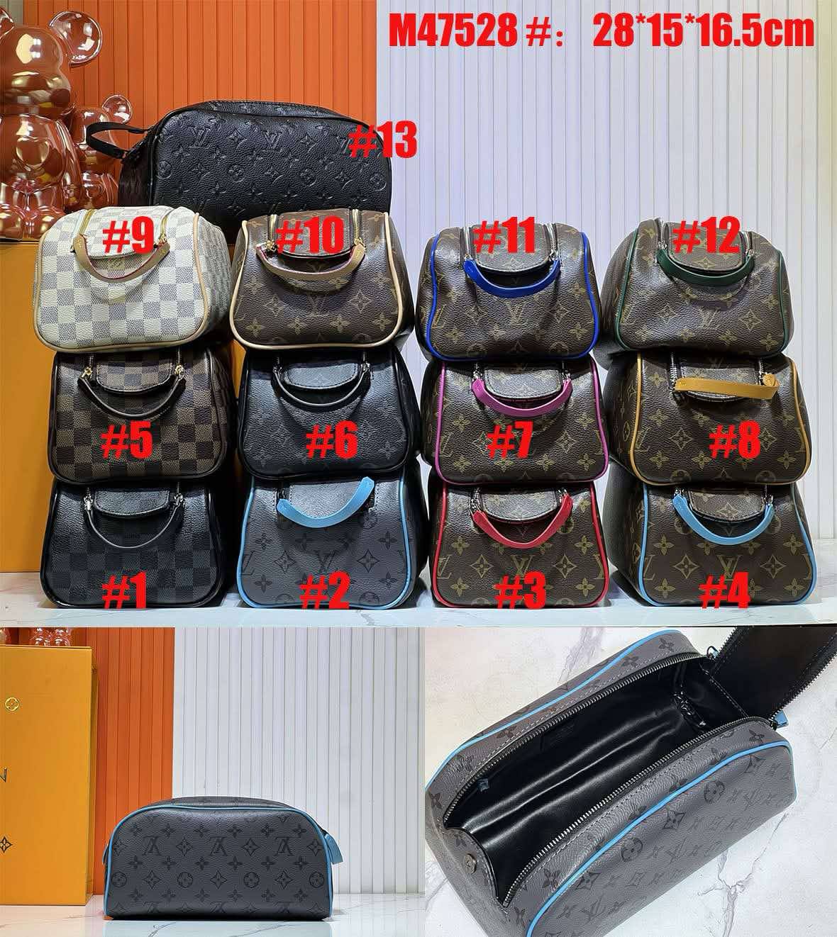 L Boujee Mens Toiletry Bags