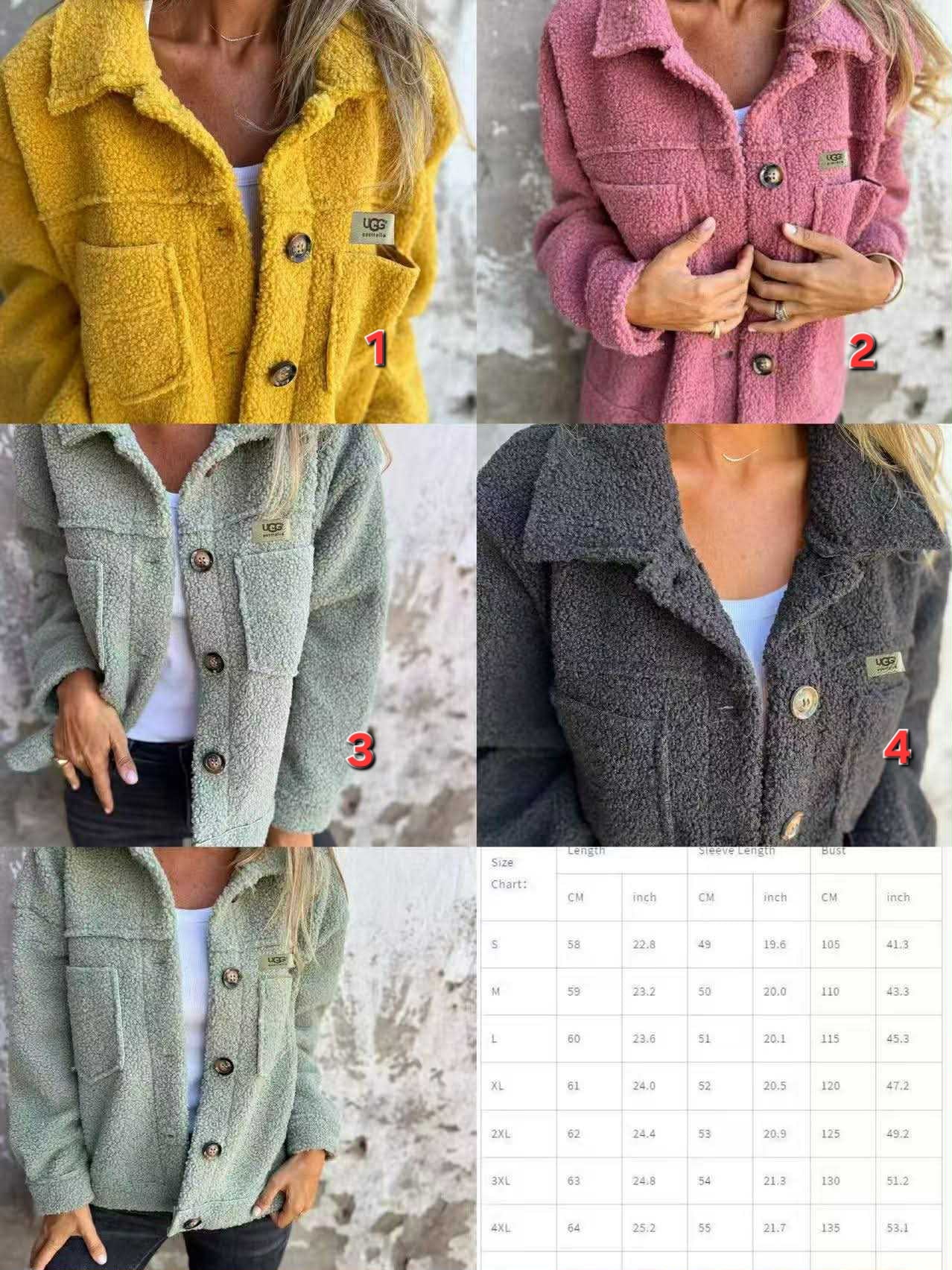 U Sherpa Coat Short