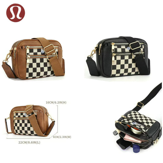 🍋 Lu  Checkered Crossbody