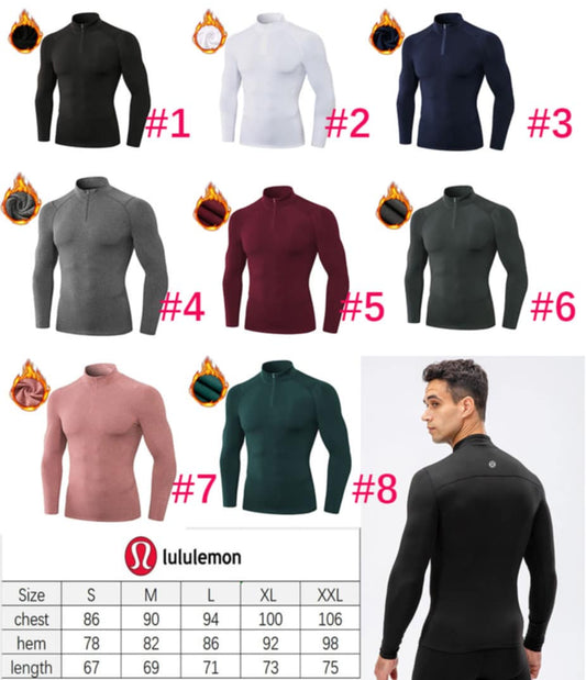 🍋 Lu Mens Quarter Zip