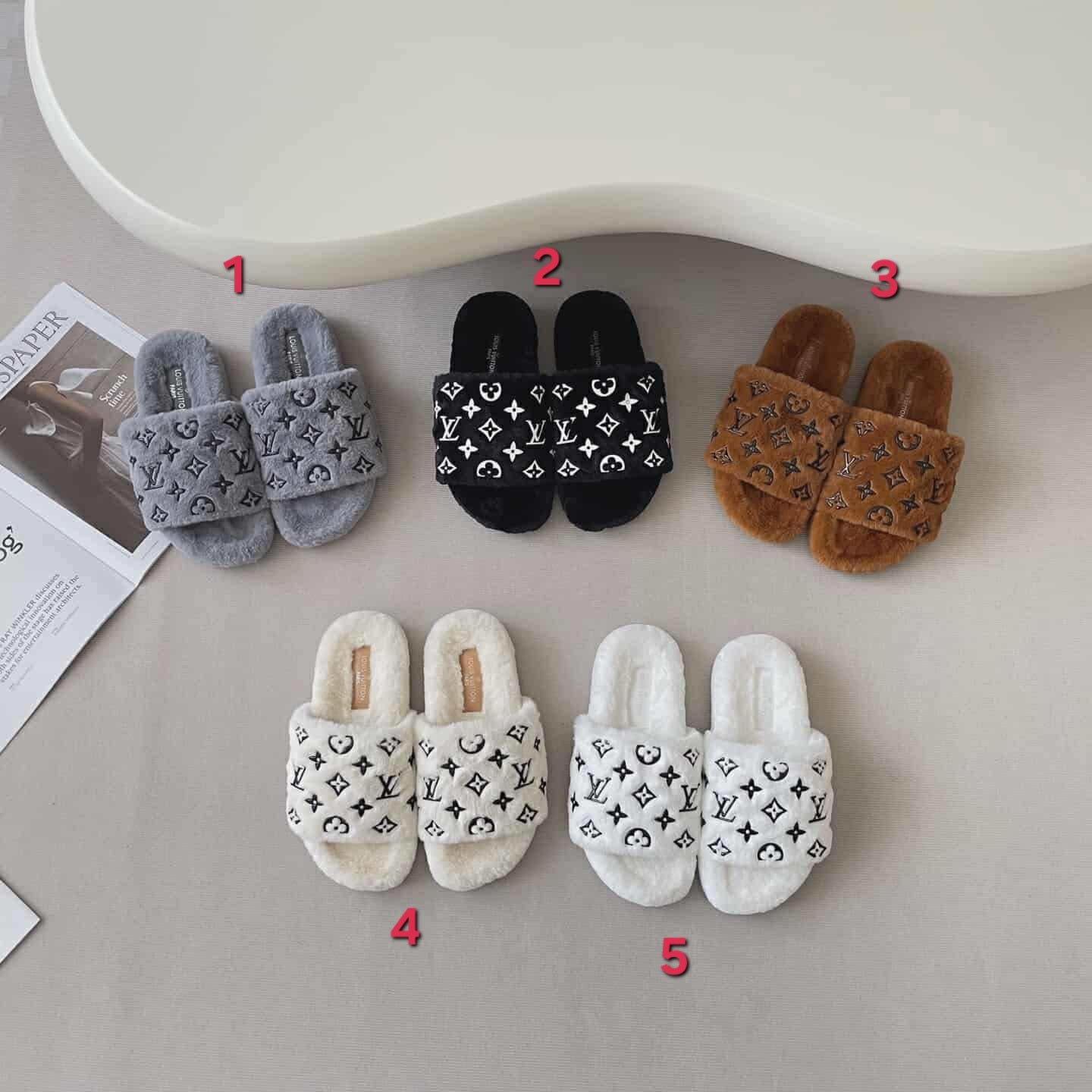 Boujee Mono Slippers 2