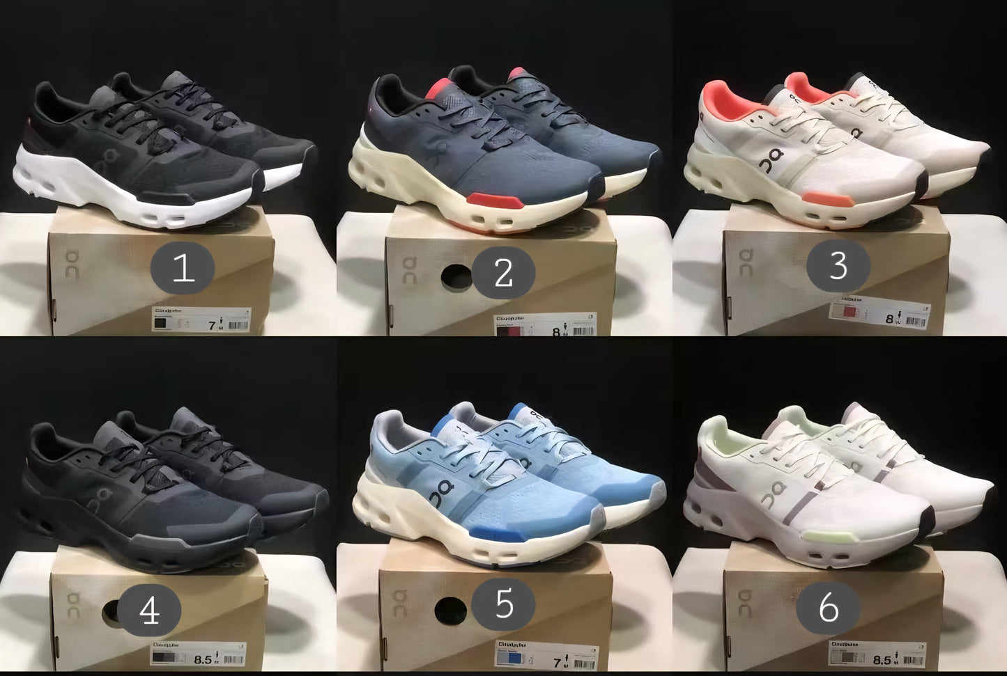 On C Pulse Sneakers 1-6
