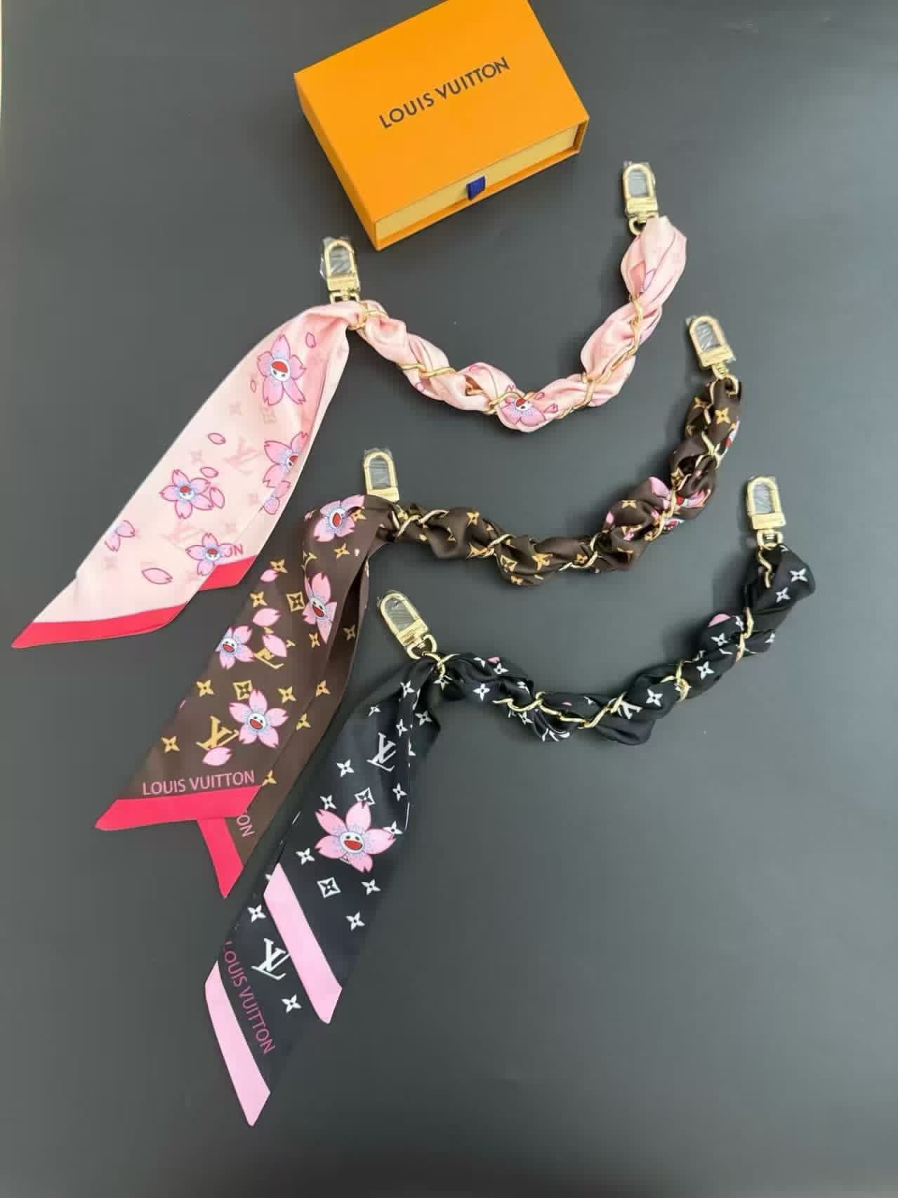 L Scarf Keychain & Bag Charm