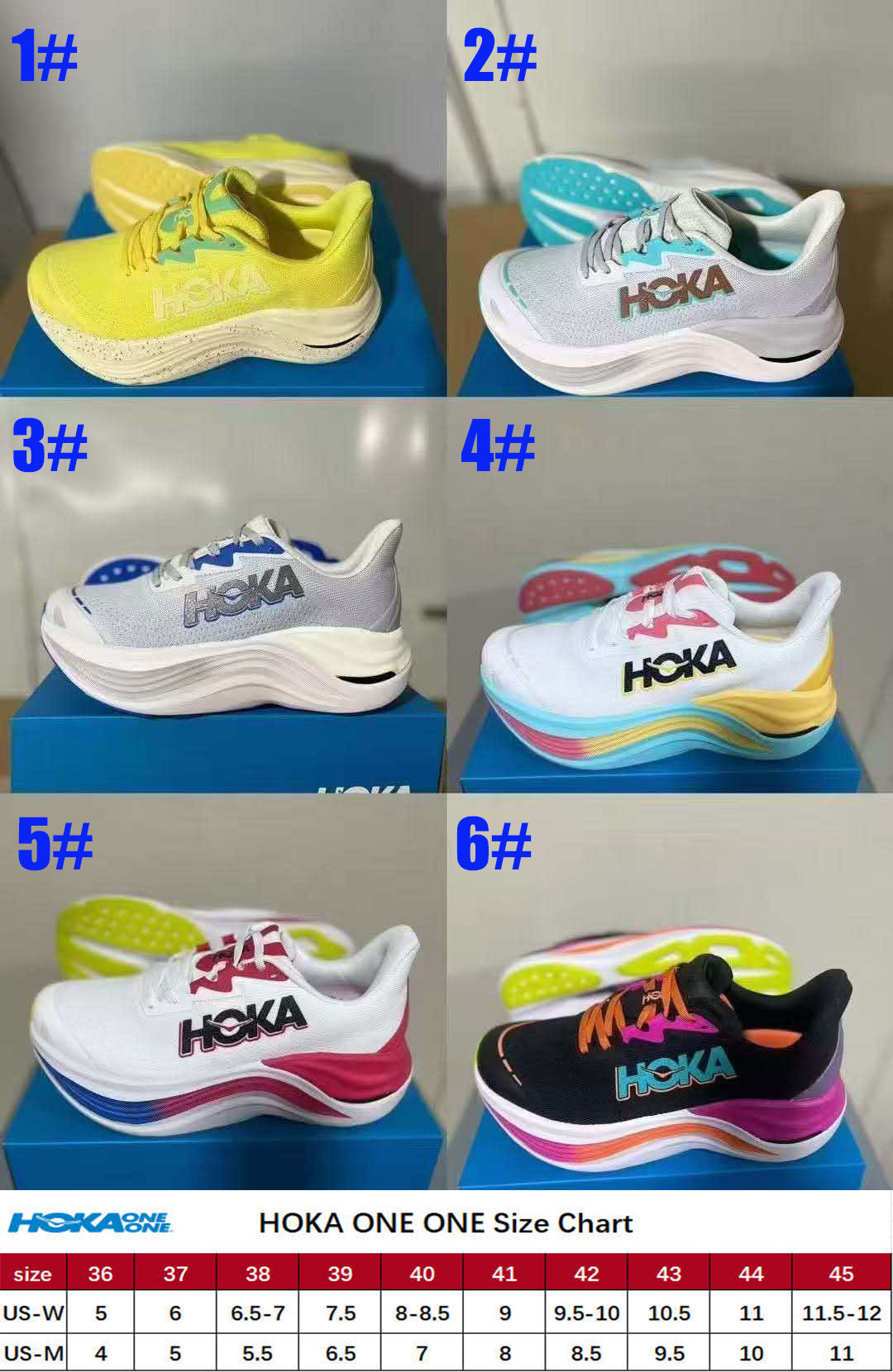 H*ka Sneakers 1-6