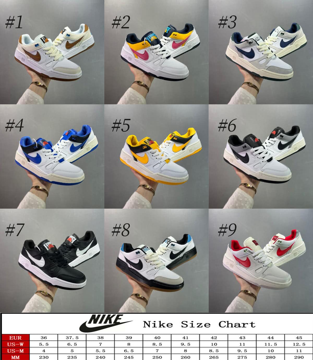 NKE FF Sneakers New 1-9
