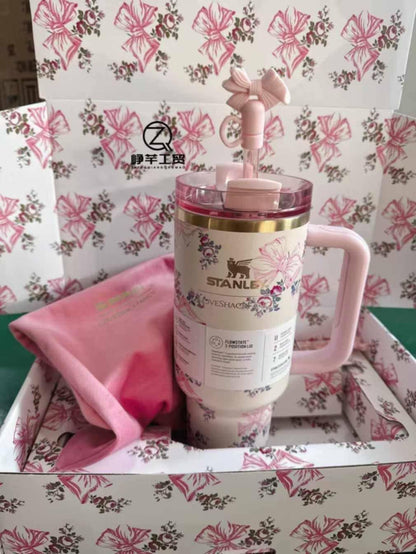 LS Fancy Floral S-Cups w/ Box