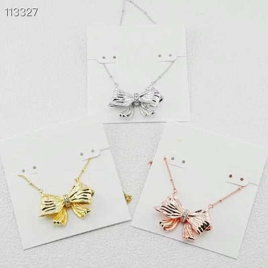 K-S Bow Necklaces