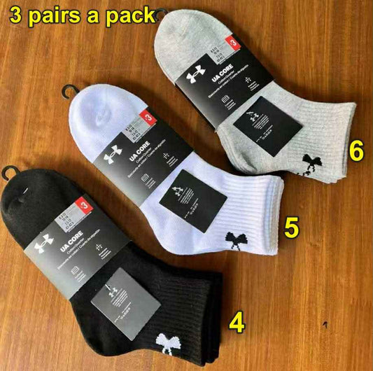 UA Socks 3pk