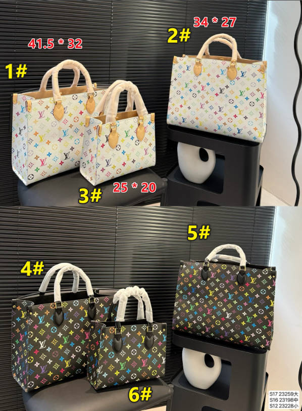 L Mono Tote  S/M/L 1-6
