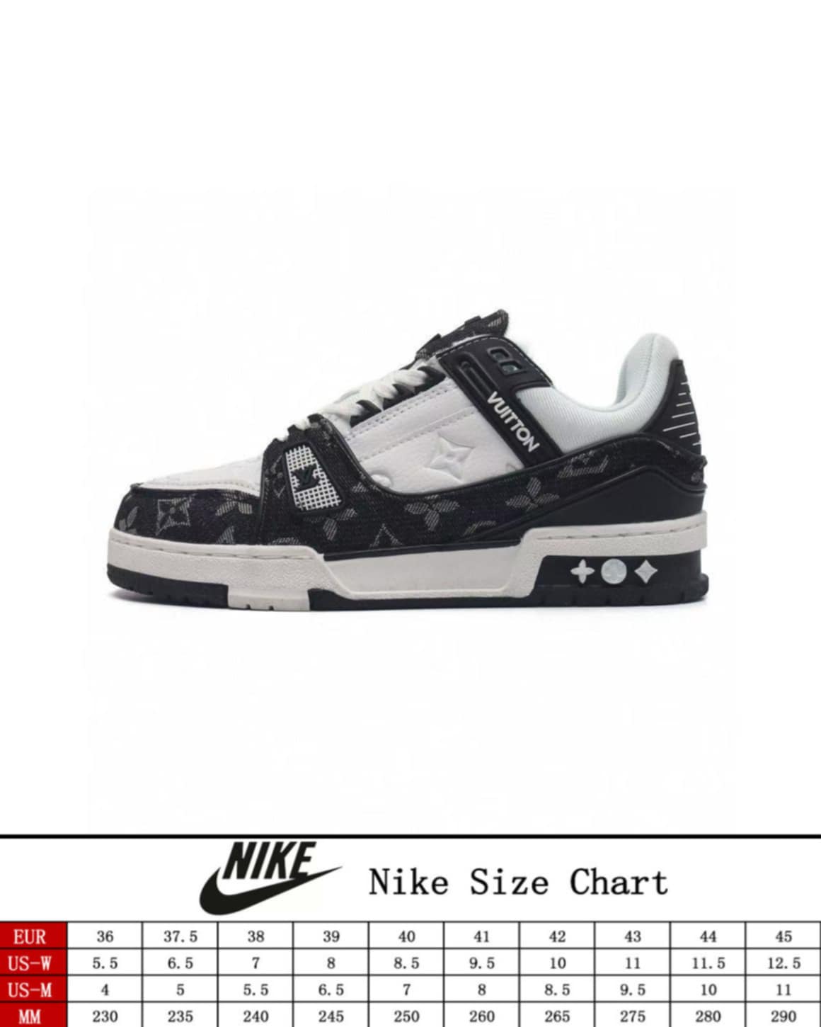 L Boujee Mono Sneaker Black