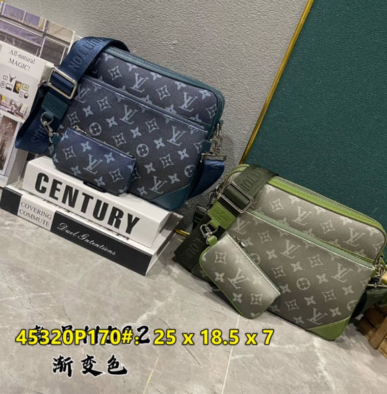L Bag Blue/Green