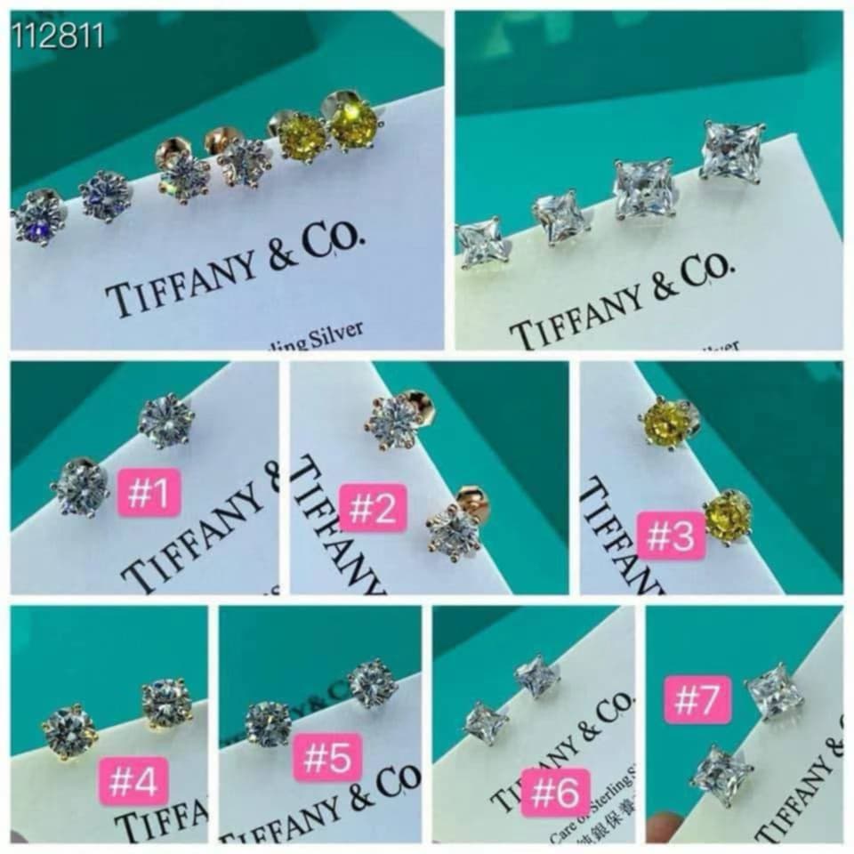 T Earrings Studs 4