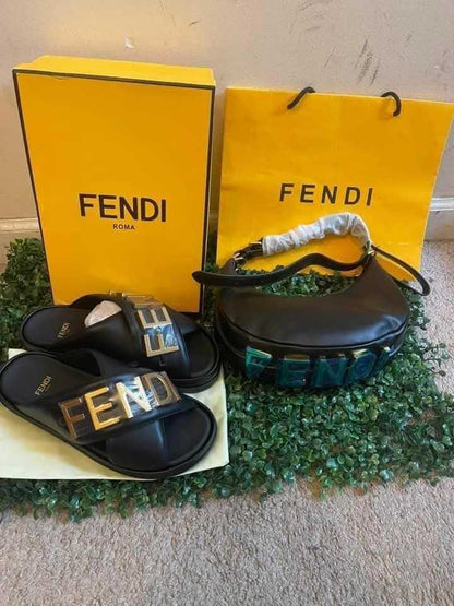 FF Sandal/ Bag Bundle -Black