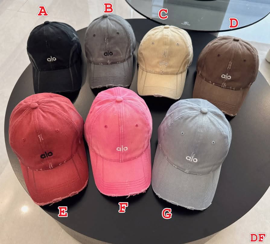 A.L.O. Distressed Baseball Hats 3