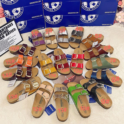 B-irk 2 Strap Sandals 9 (1-9)