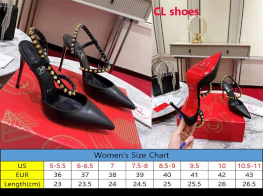 LouB Red Bottom Heels