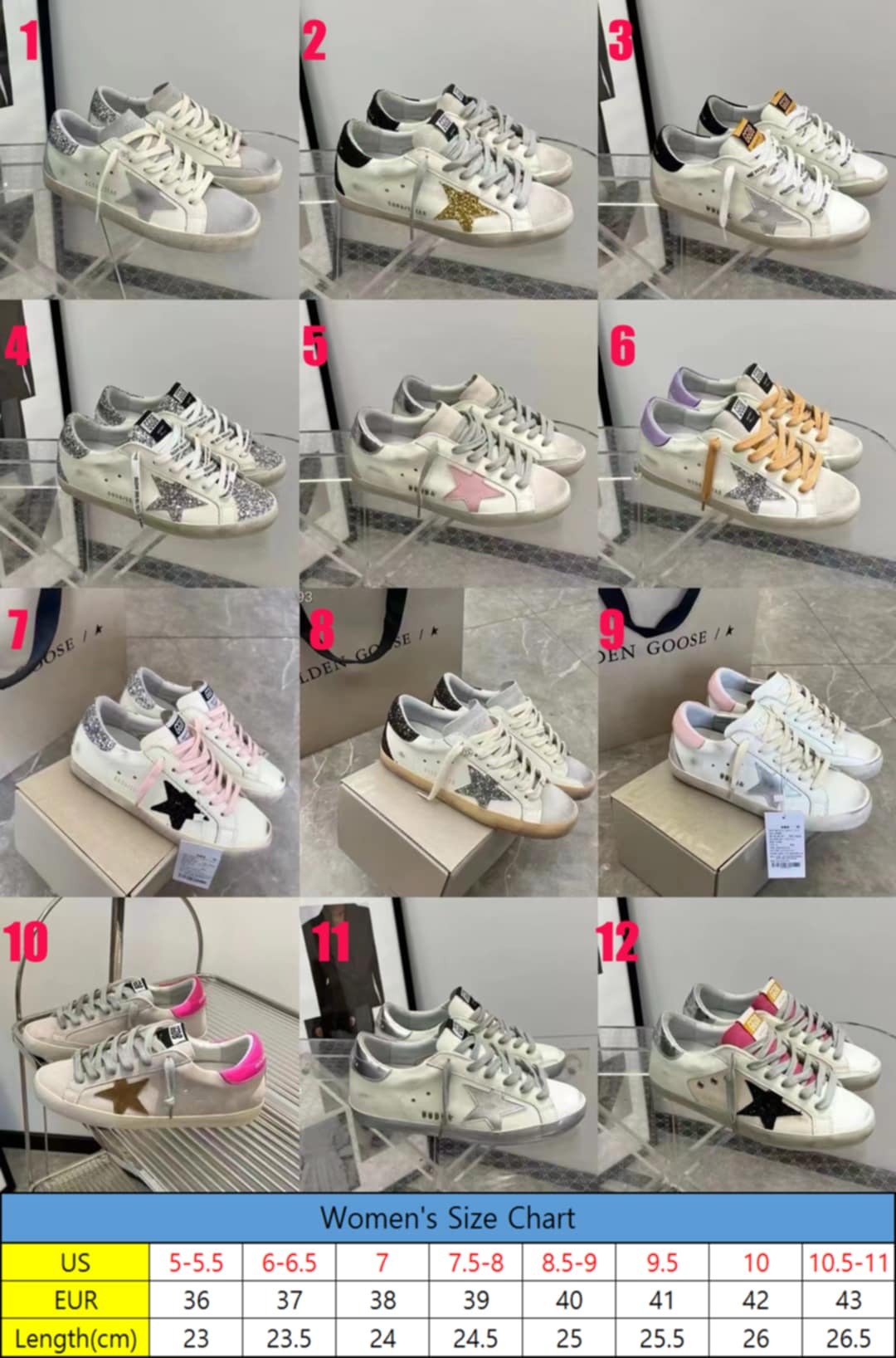 Golden G Shoes 1