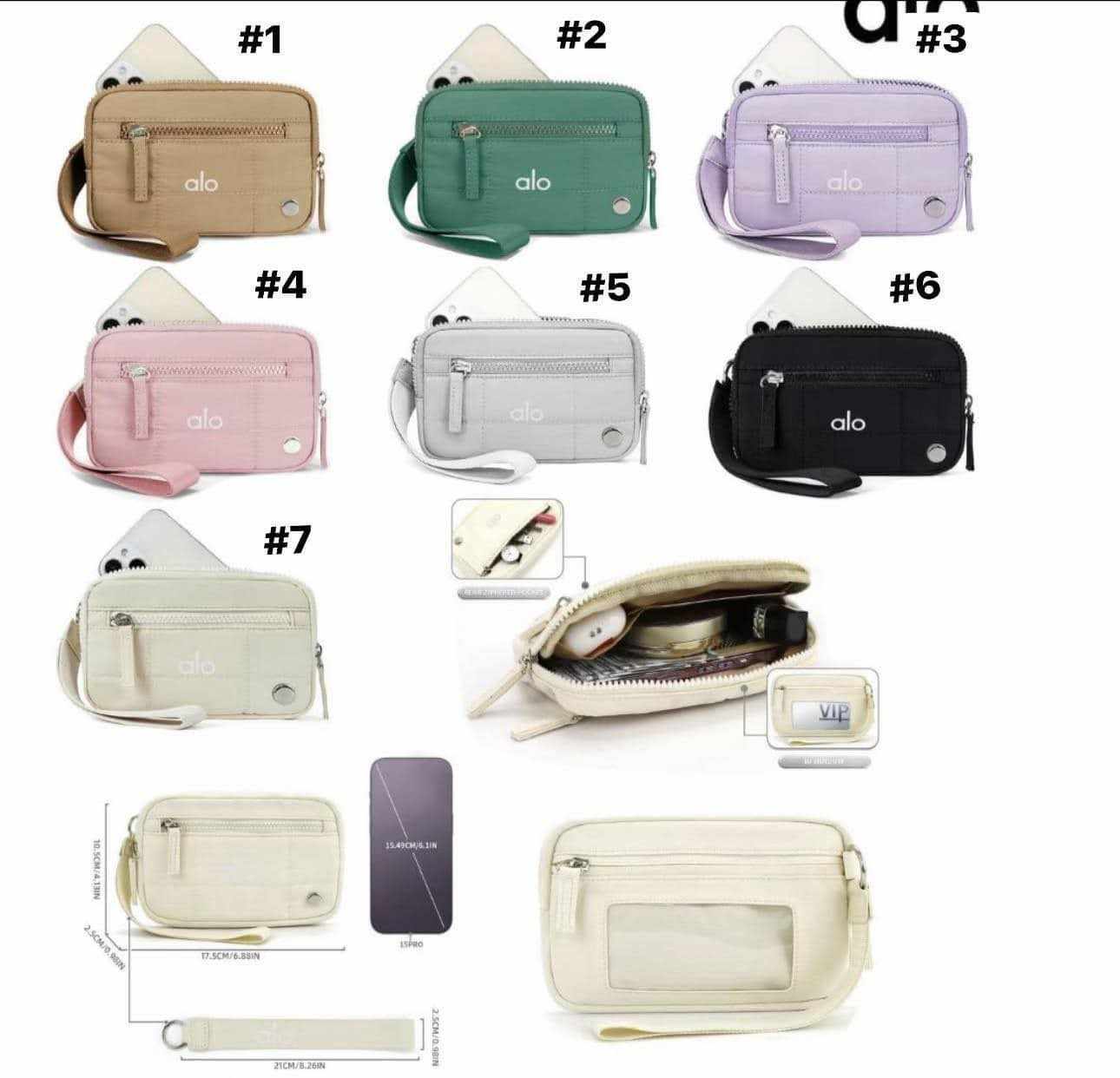 A LO Wristlet Bag