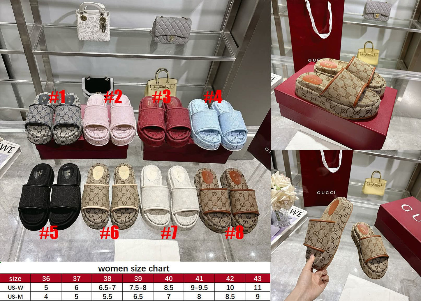 G*G Platform Sandals New
