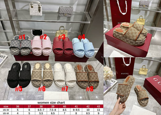 G*G Platform Sandals New