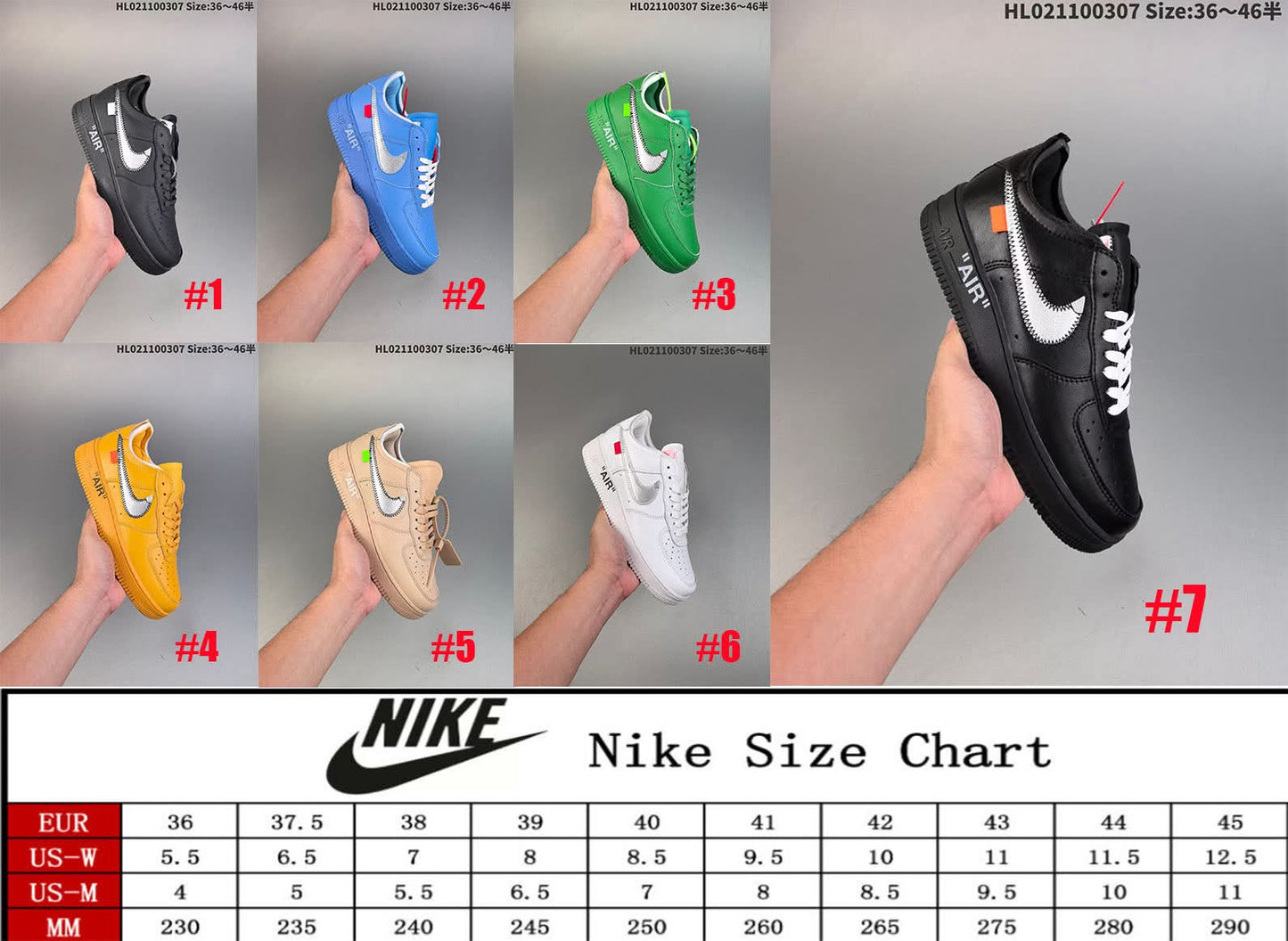 NKE Snekers New 1-7