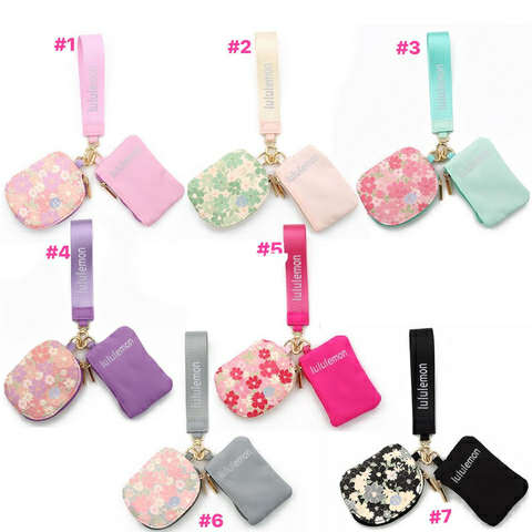 🍋 Lu  Dual Pouch Floral