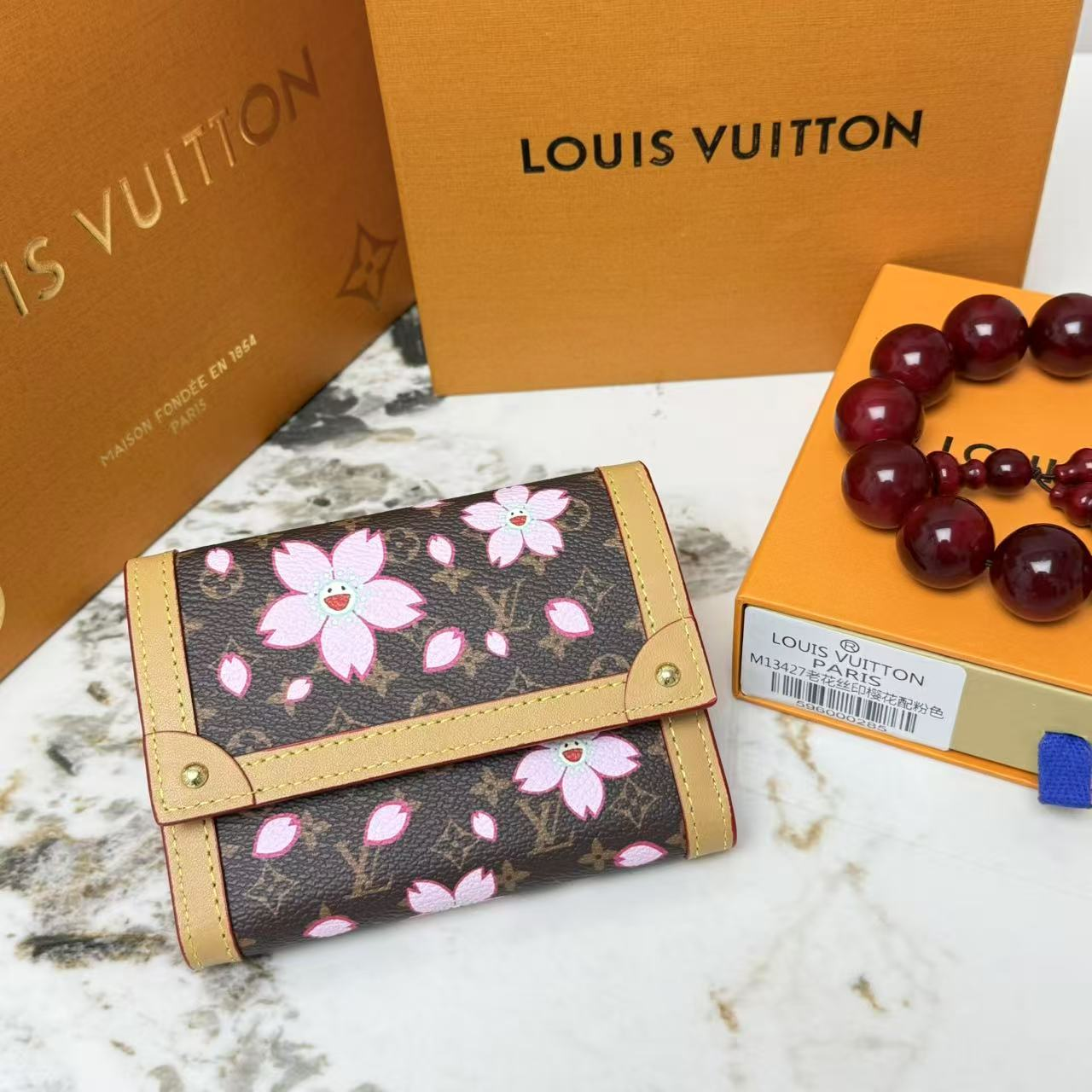 L Fold TM Flower Wallet
