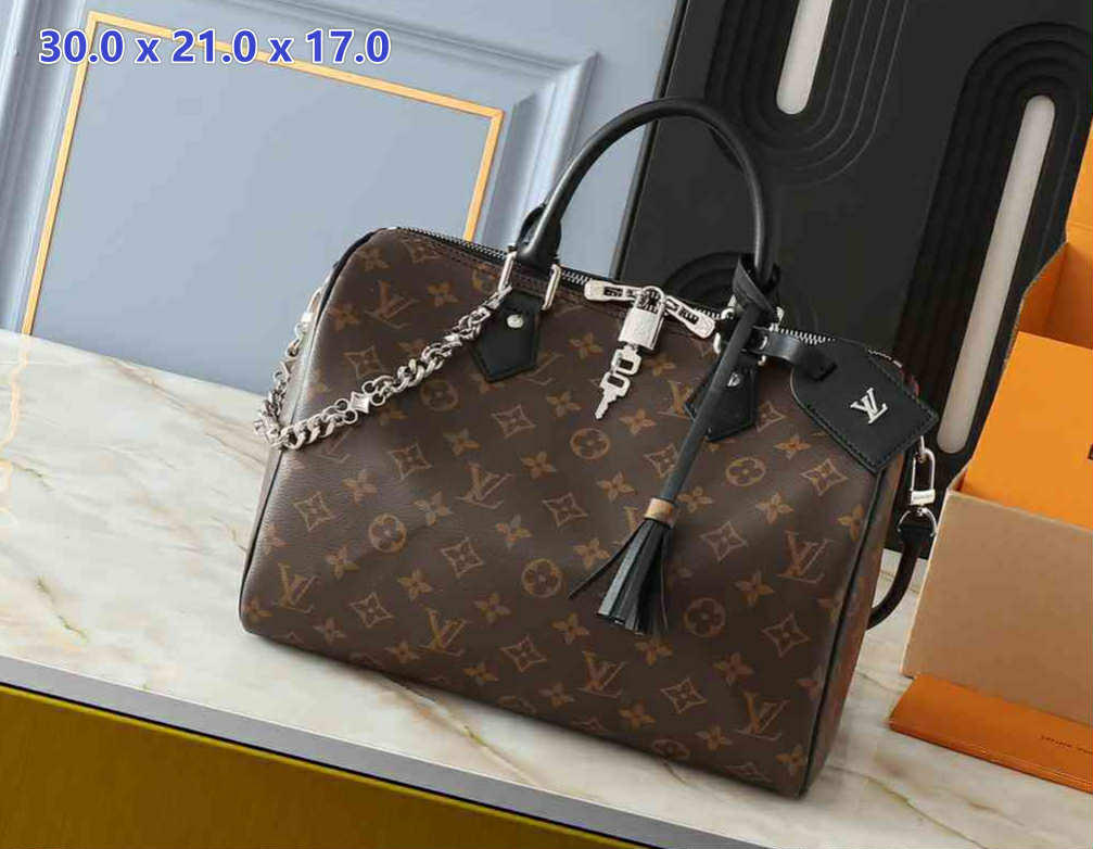 L Chain Speedy Bag