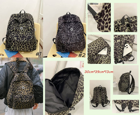 🍋 Lu Leopard Backpacks