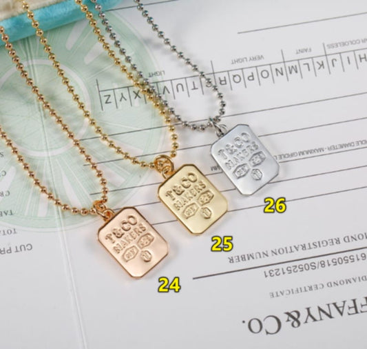 T Makers Necklace